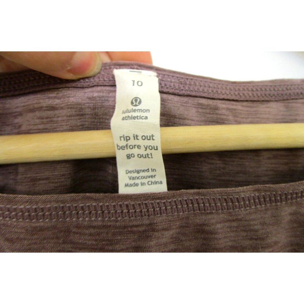 LULULEMON Pink Athletica Tank Top - Active Wear Gym Sculpt Tank - Size 10 Women - Picture 2 of 15